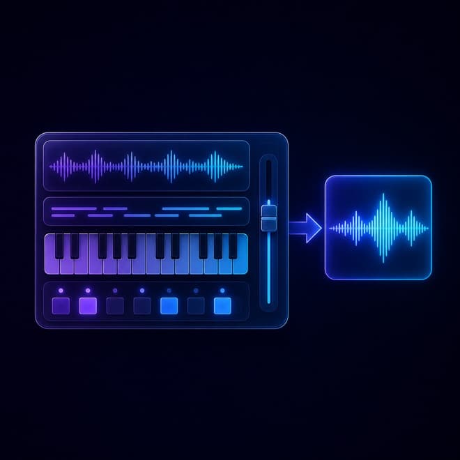 Set the musical shape